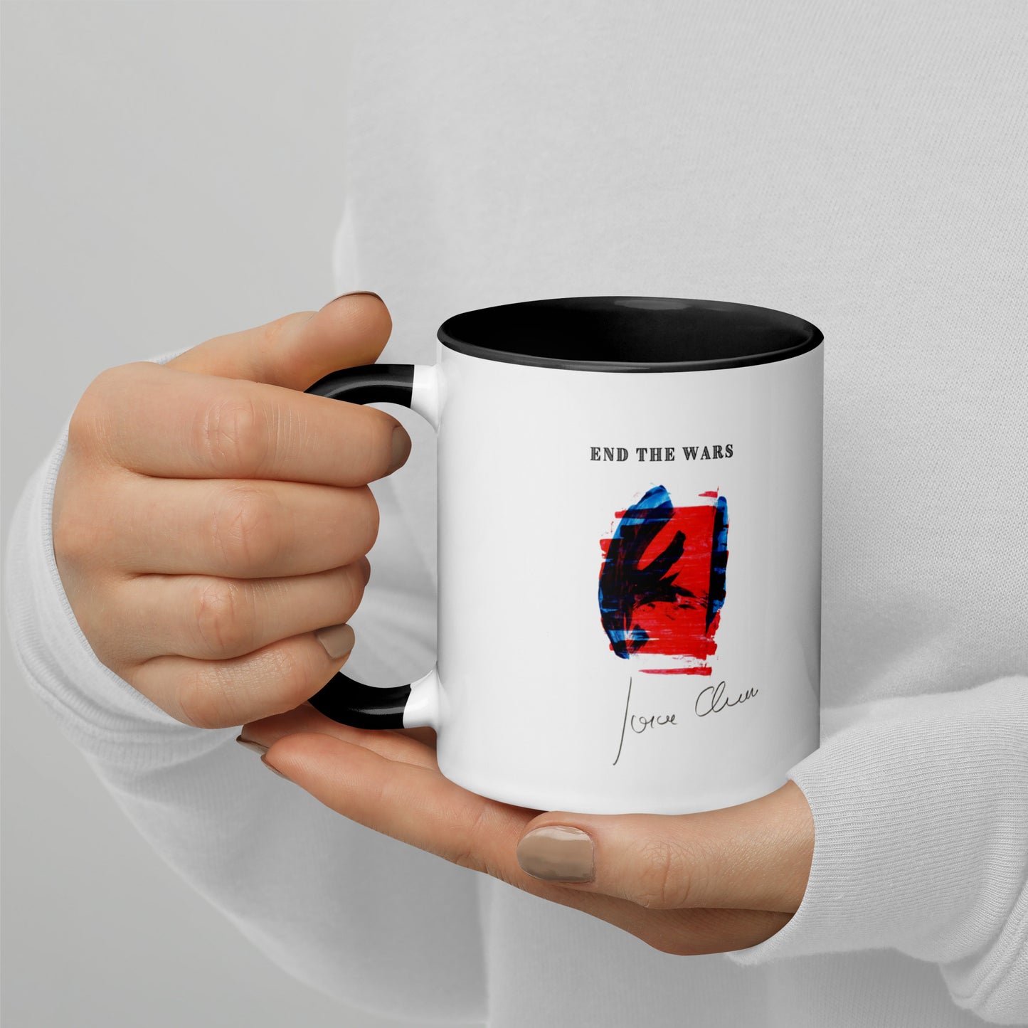 End the Wars Mug by Jorge Chaves