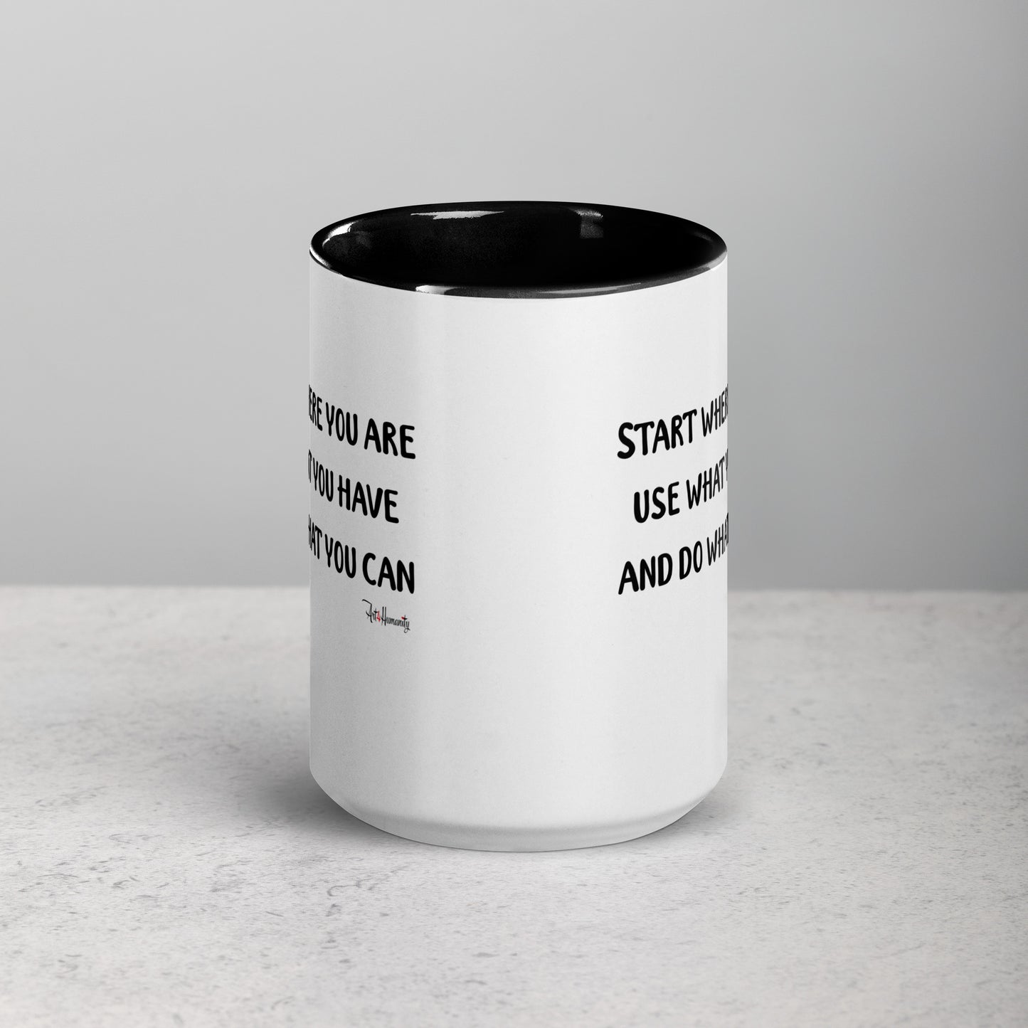 Begin Today Mug