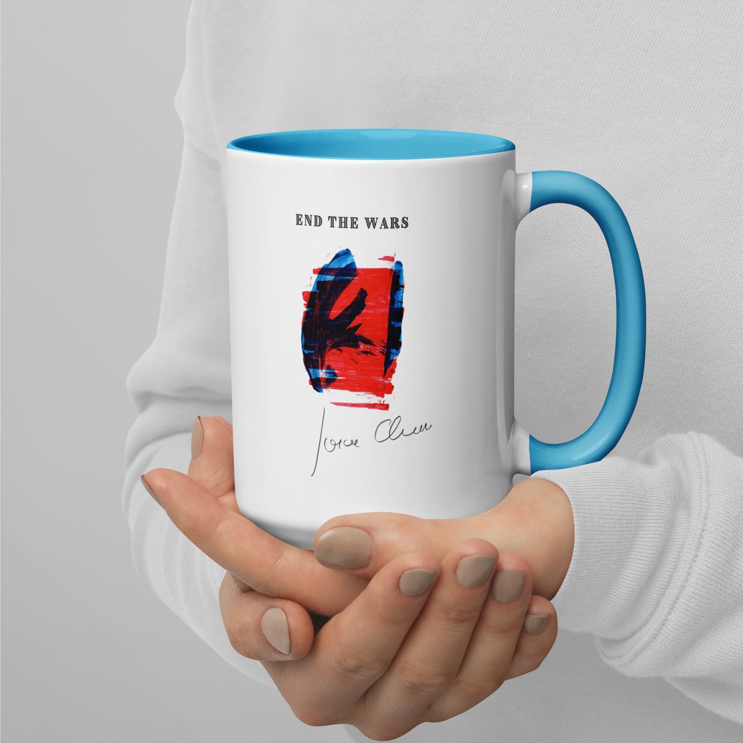 End the Wars Mug by Jorge Chaves