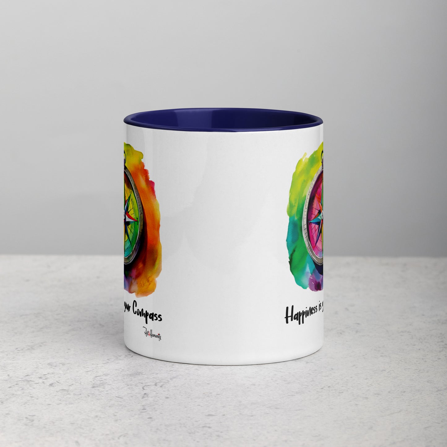 Happiness is Your Compass Mug