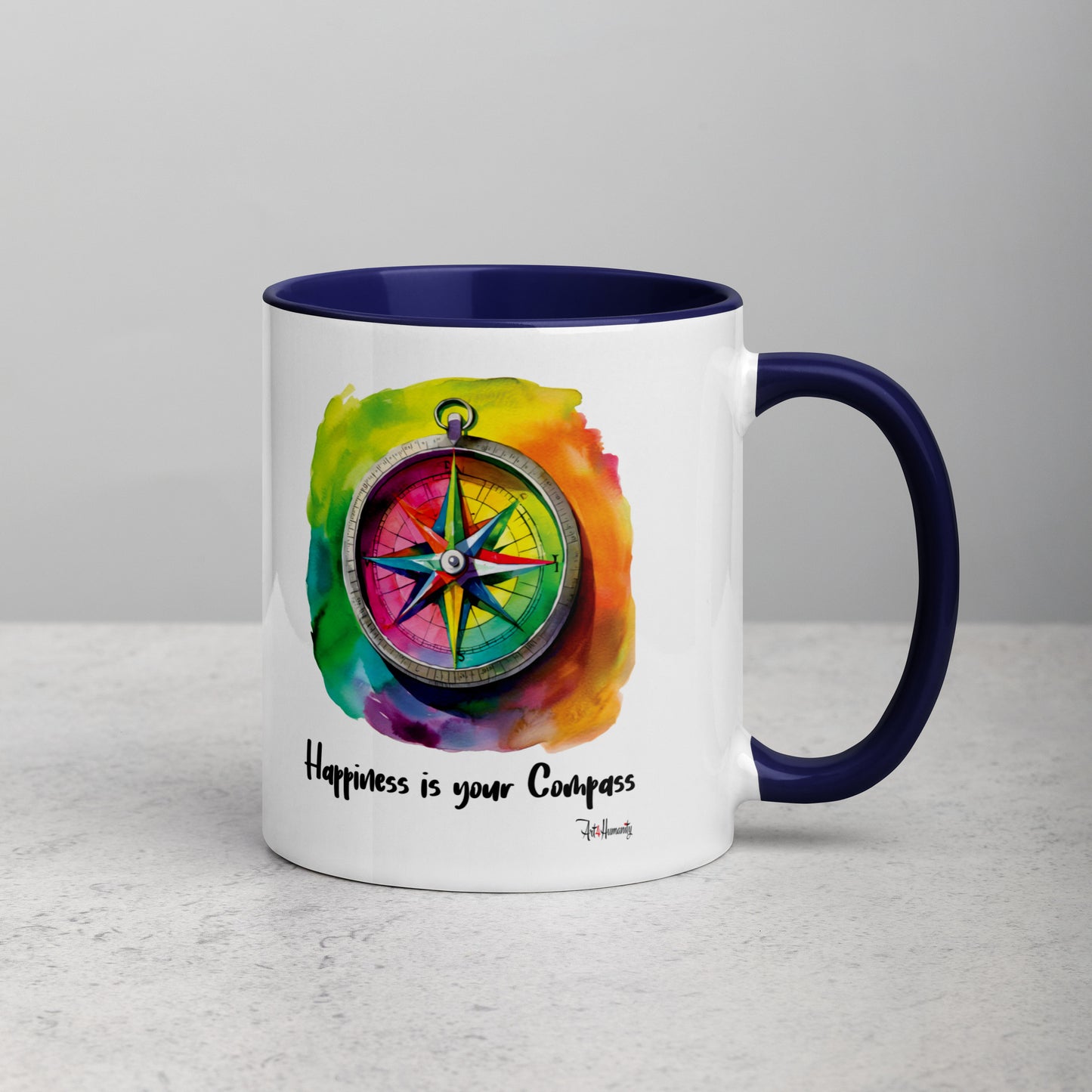Happiness is Your Compass Mug