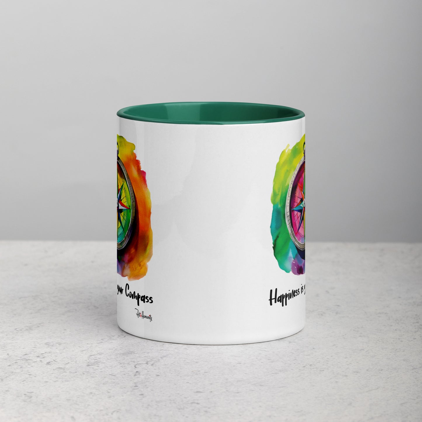 Happiness is Your Compass Mug
