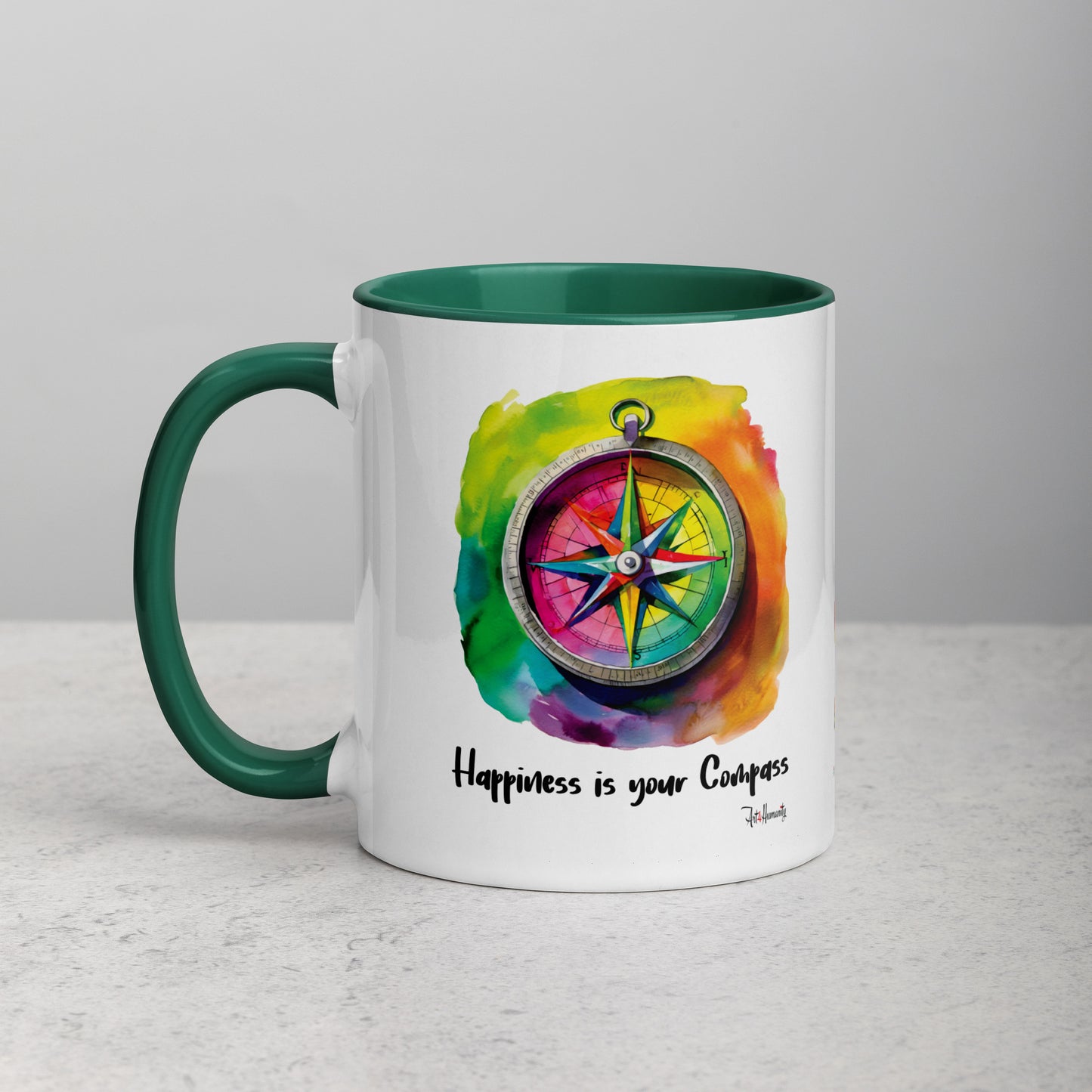 Happiness is Your Compass Mug