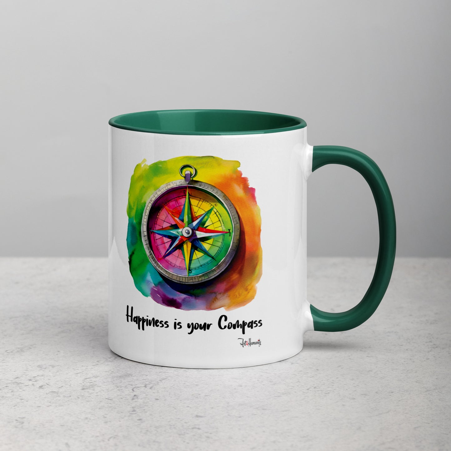 Happiness is Your Compass Mug