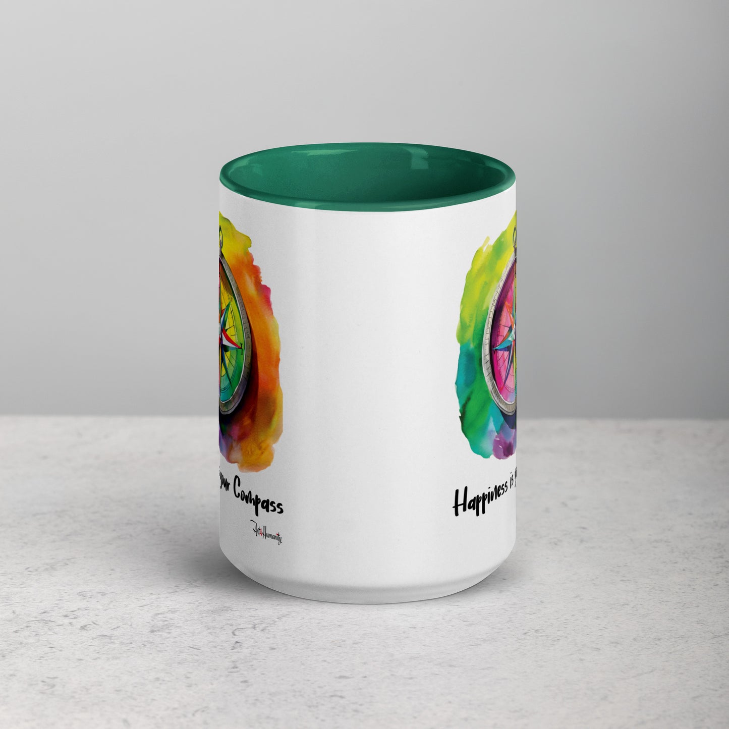 Happiness is Your Compass Mug