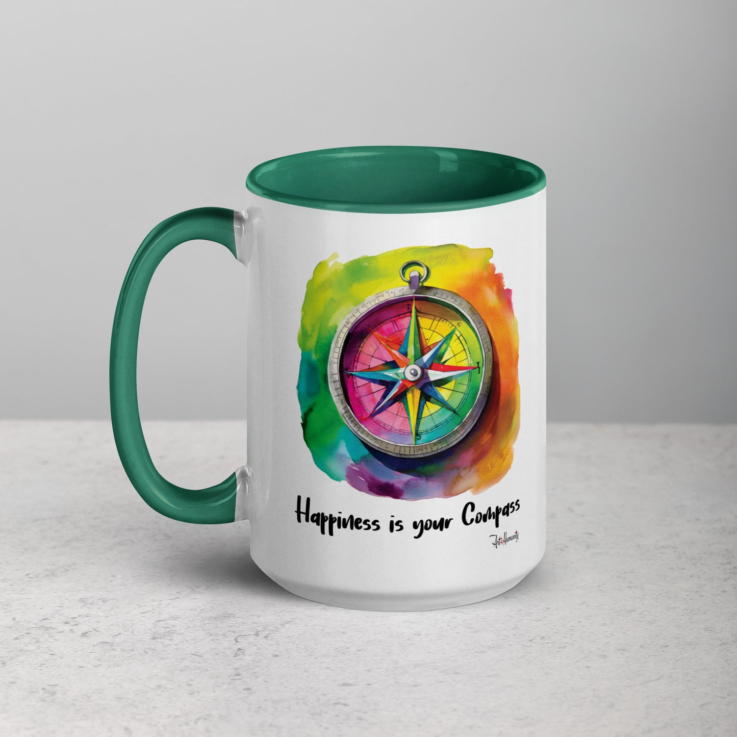 Happiness is Your Compass Mug