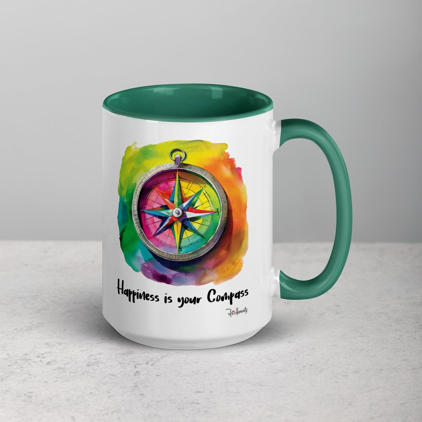Happiness is Your Compass Mug