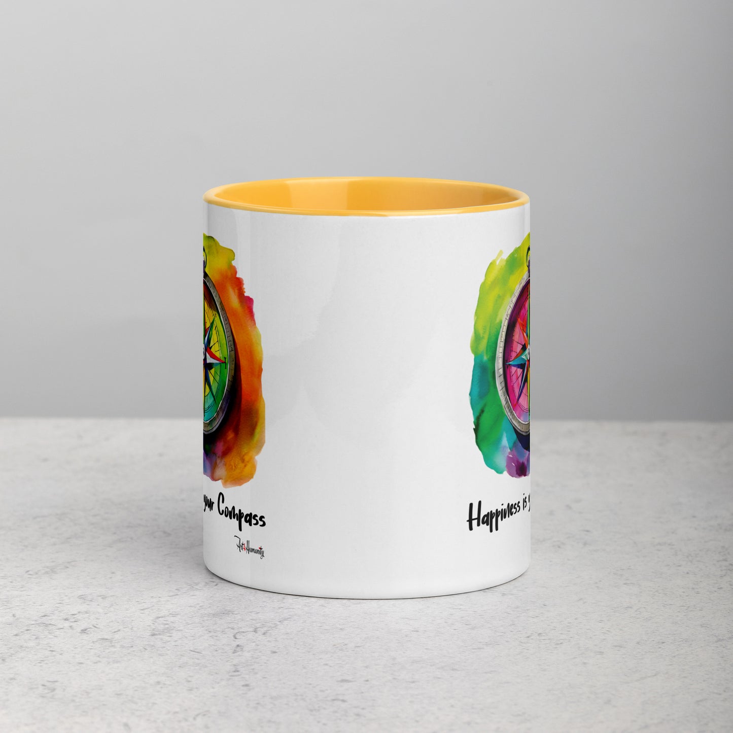 Happiness is Your Compass Mug