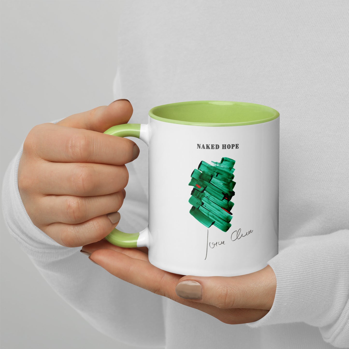 Naked Hope Mug by Jorge Chaves