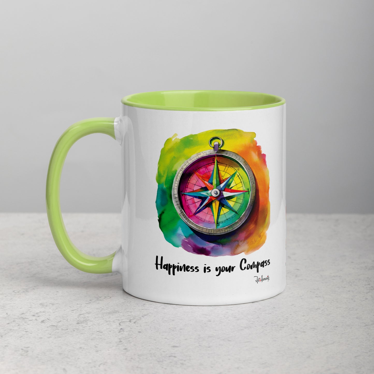 Happiness is Your Compass Mug