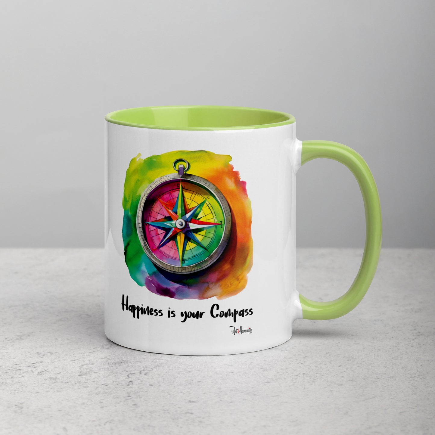 Happiness is Your Compass Mug