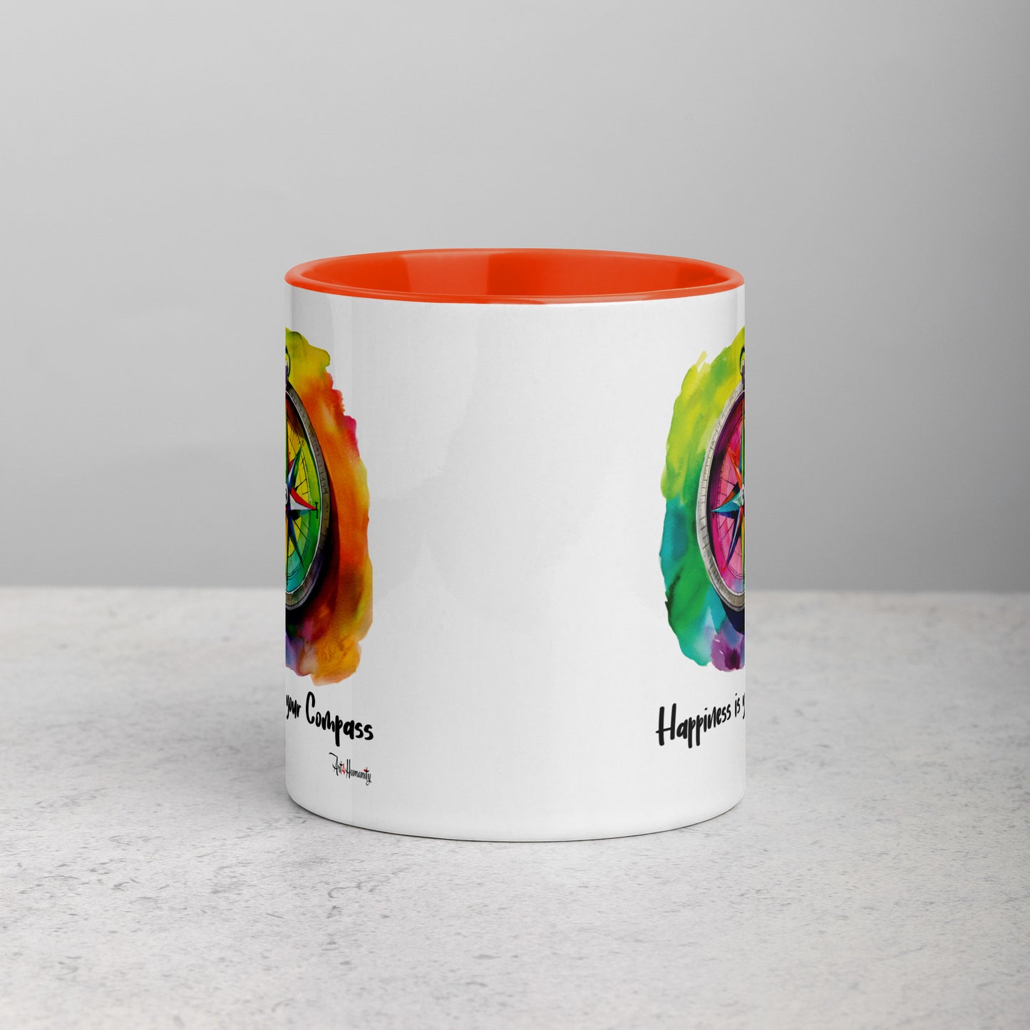 Happiness is Your Compass Mug