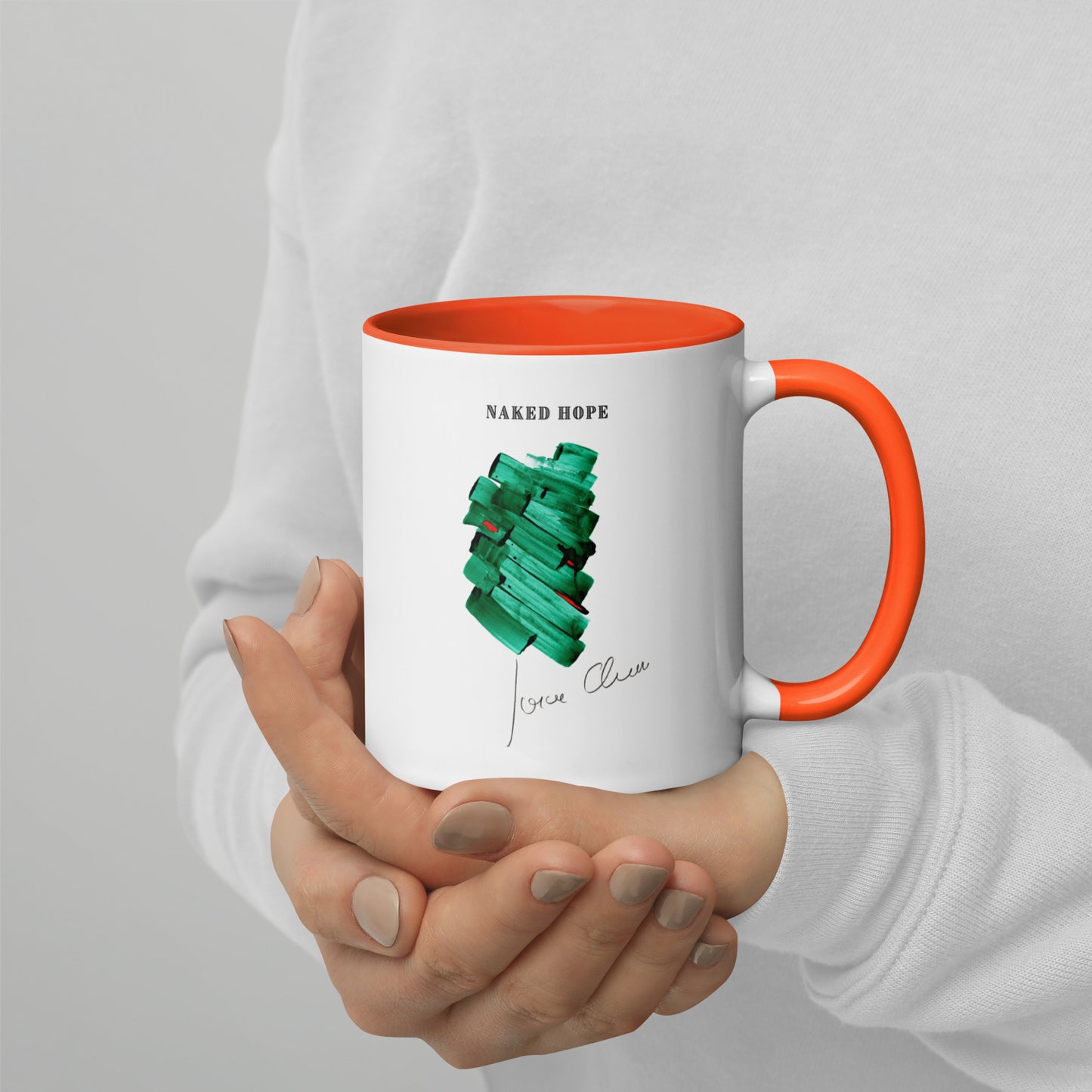 Naked Hope Mug by Jorge Chaves
