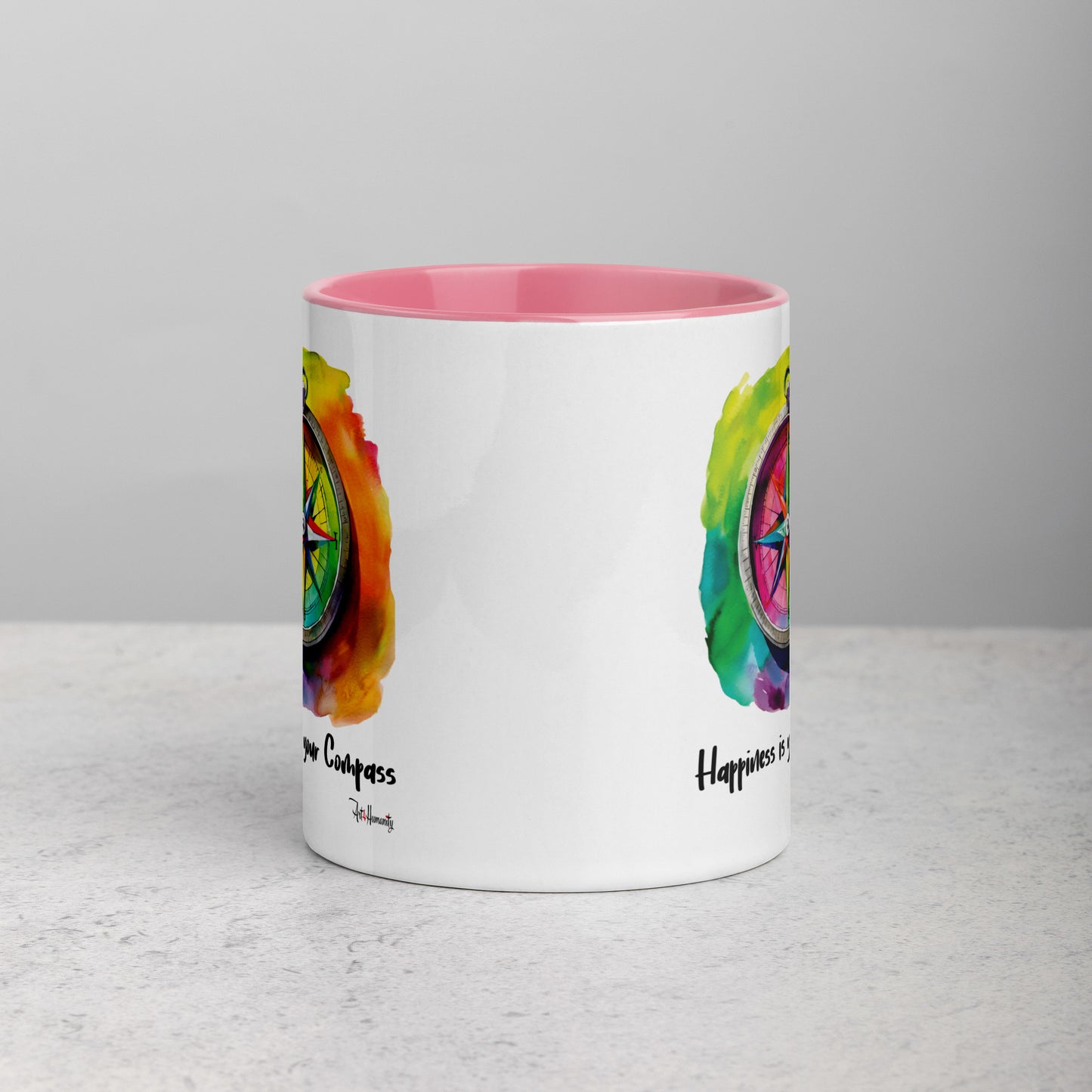 Happiness is Your Compass Mug