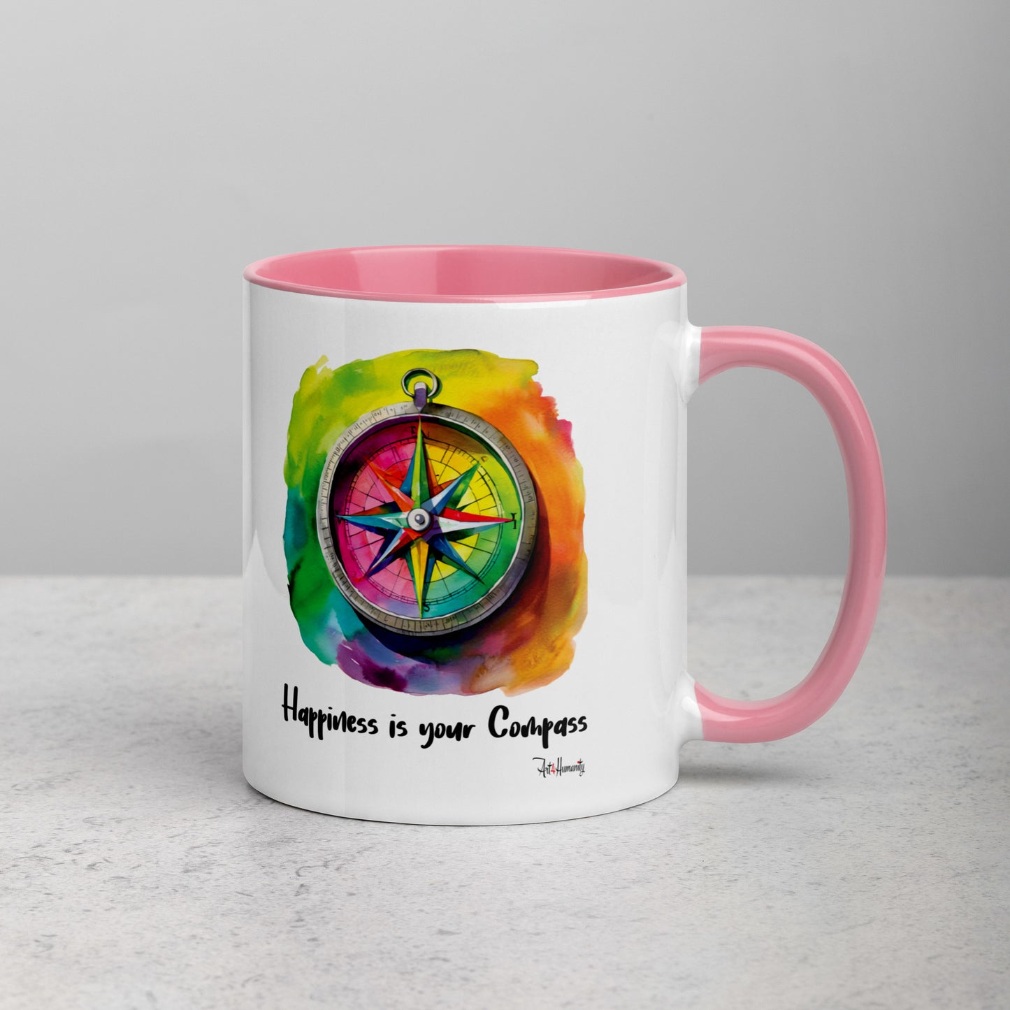 Happiness is Your Compass Mug