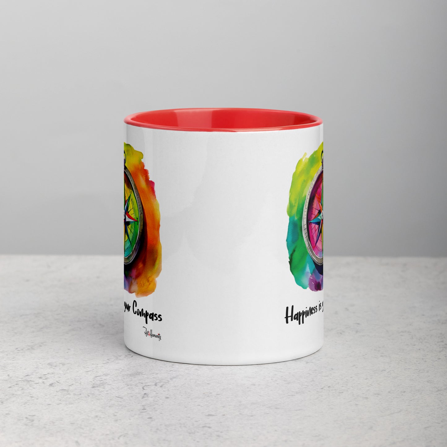 Happiness is Your Compass Mug