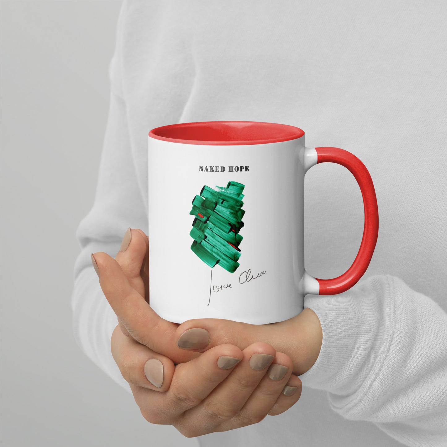 Naked Hope Mug by Jorge Chaves