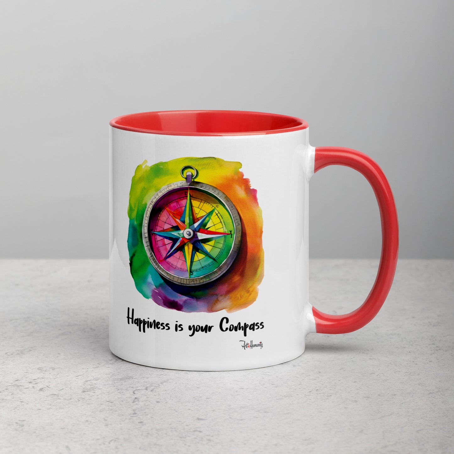 Happiness is Your Compass Mug