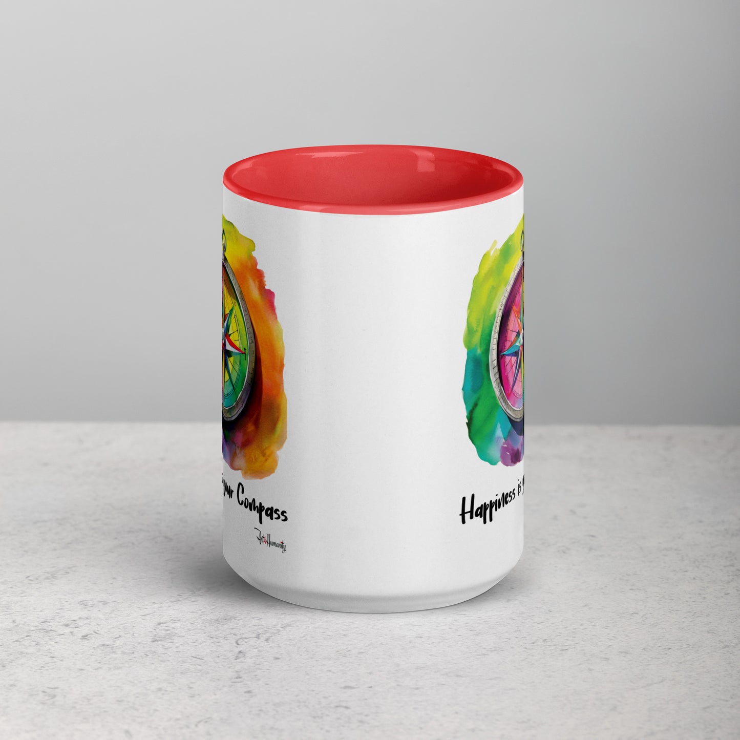 Happiness is Your Compass Mug