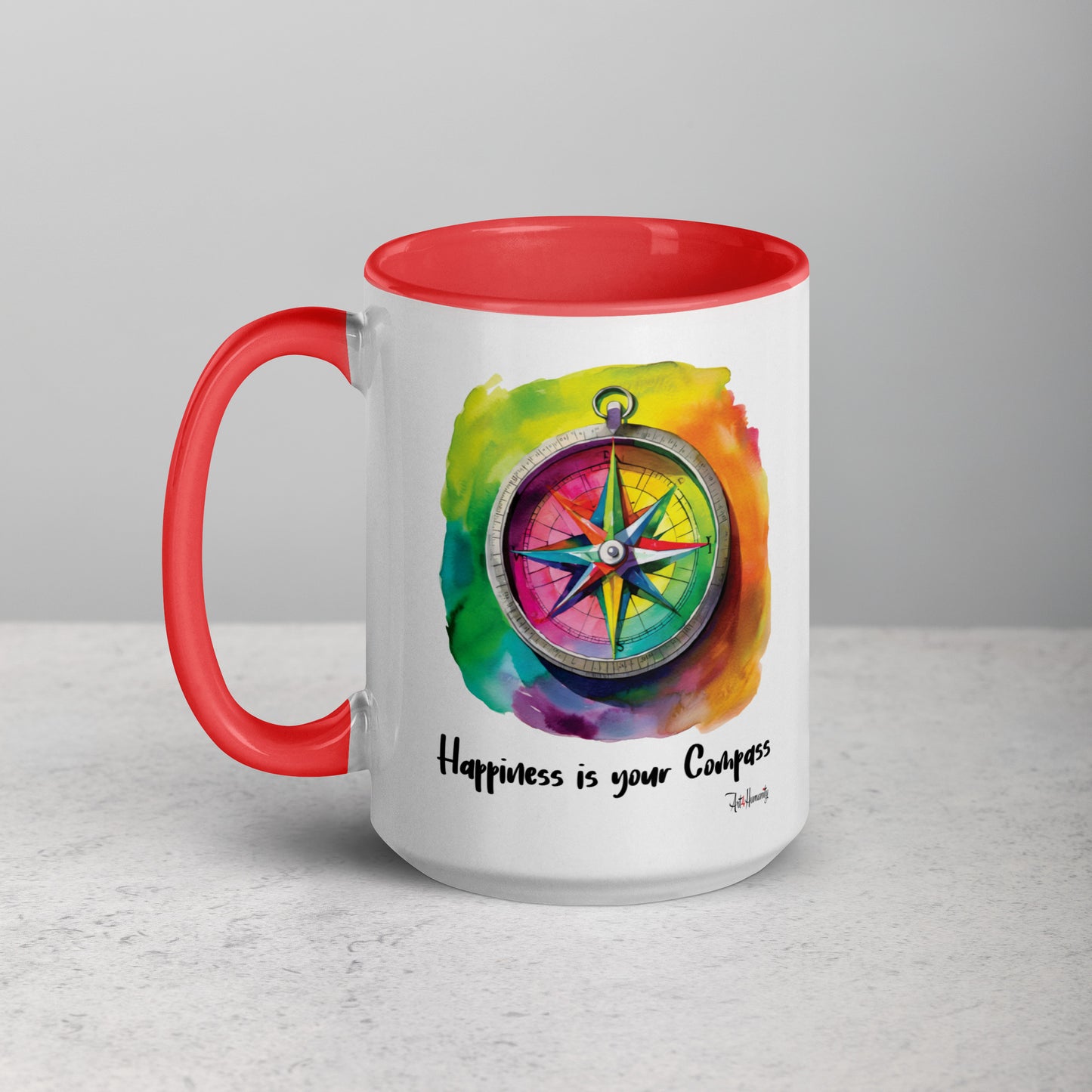 Happiness is Your Compass Mug