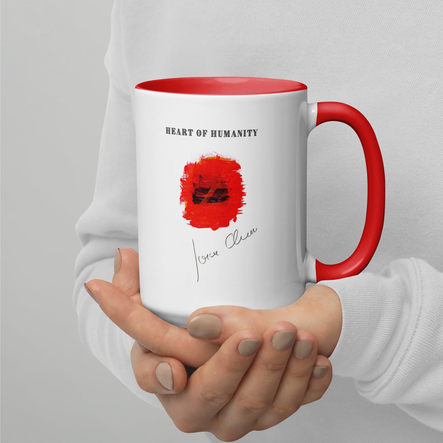 Heart of Humanity Mug by Jorge Chaves