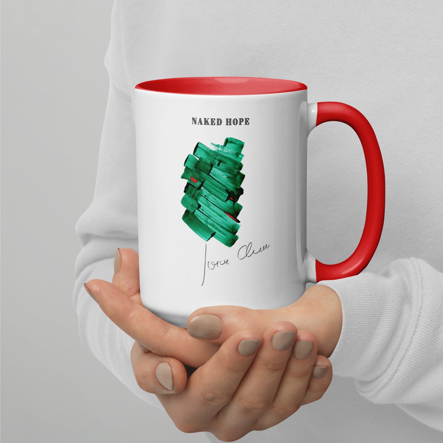 Naked Hope Mug by Jorge Chaves
