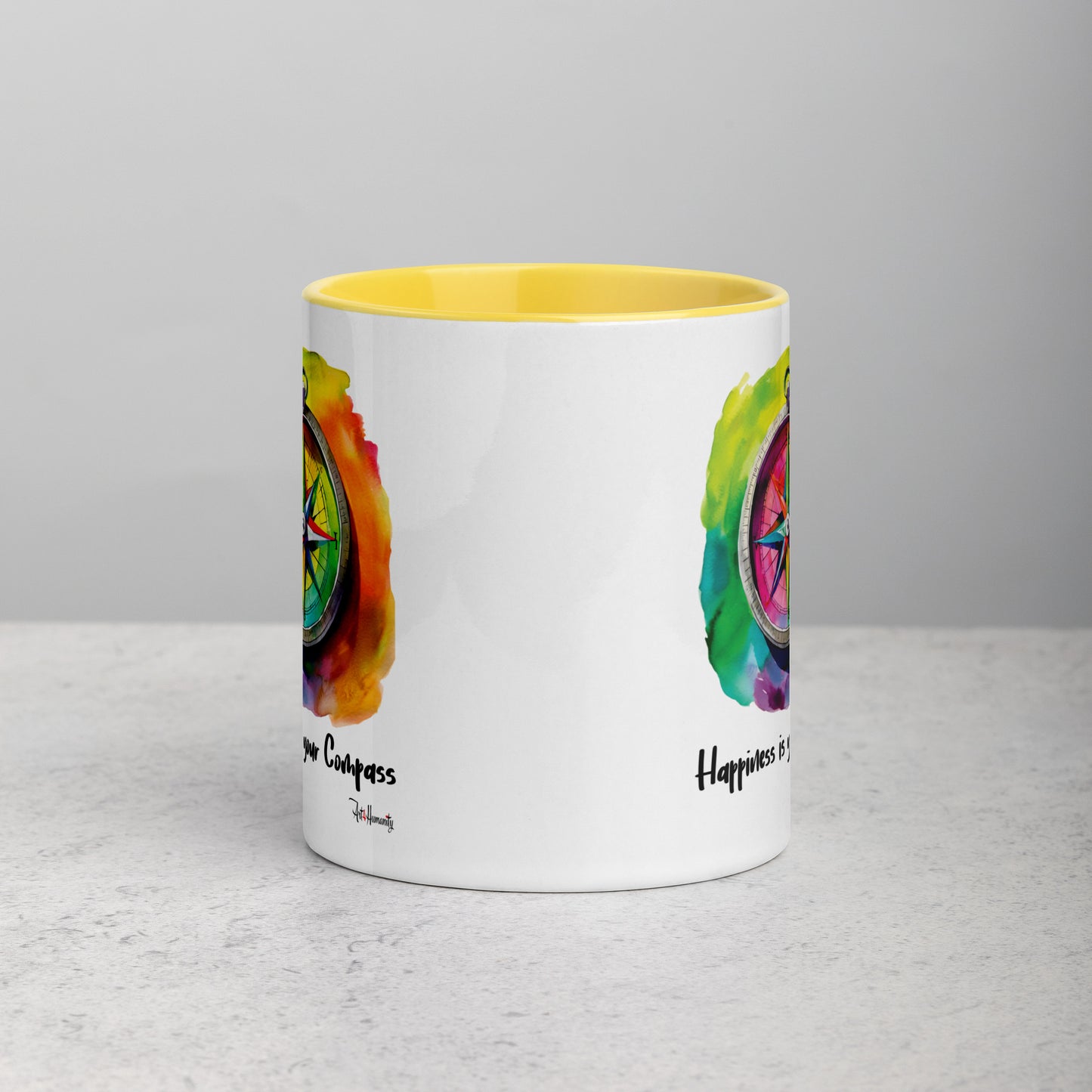 Happiness is Your Compass Mug