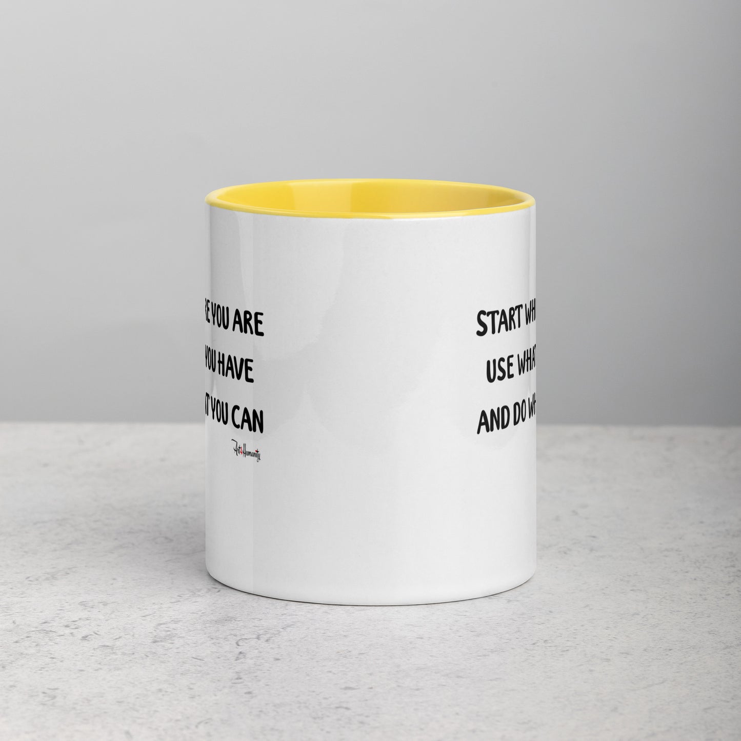 Begin Today Mug