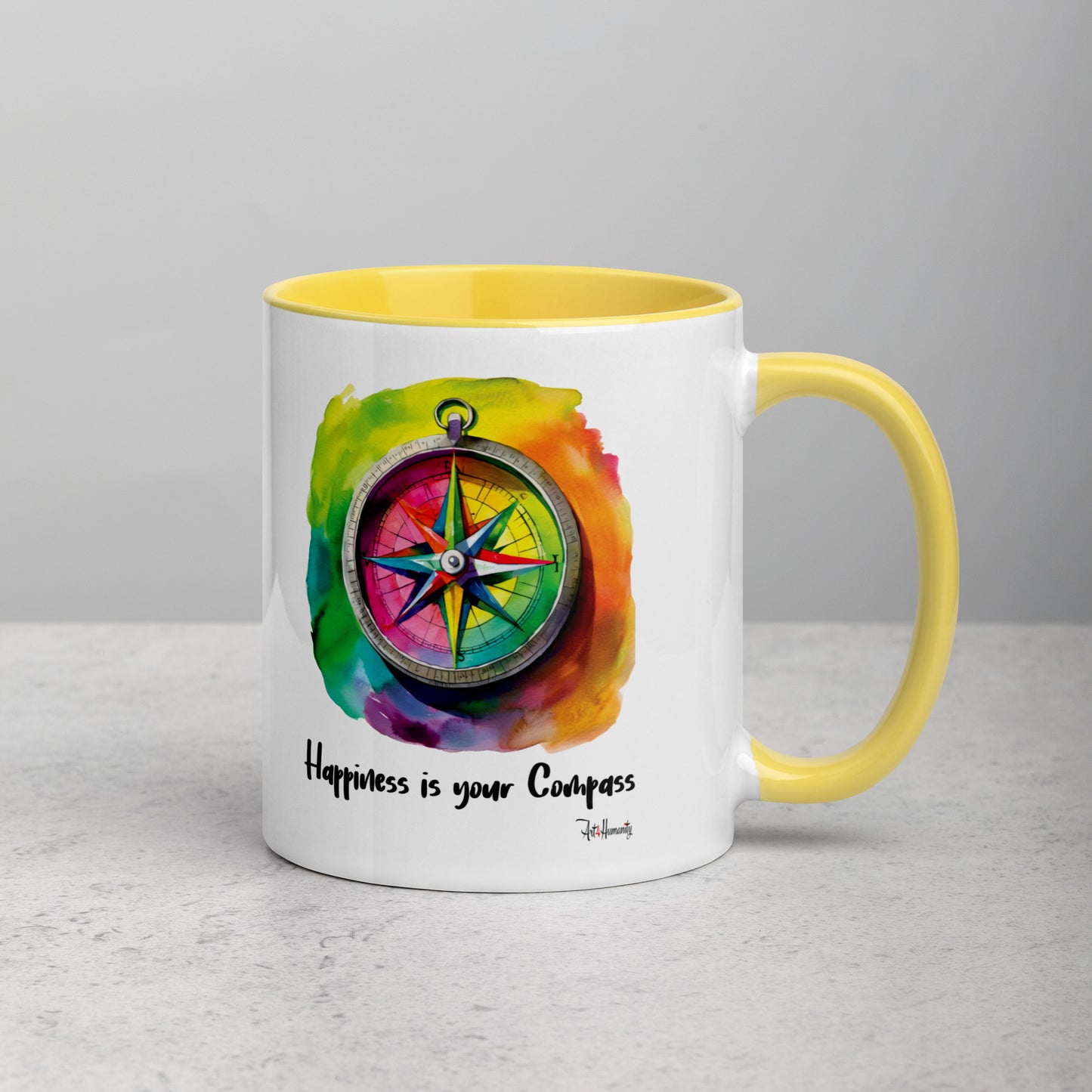 Happiness is Your Compass Mug