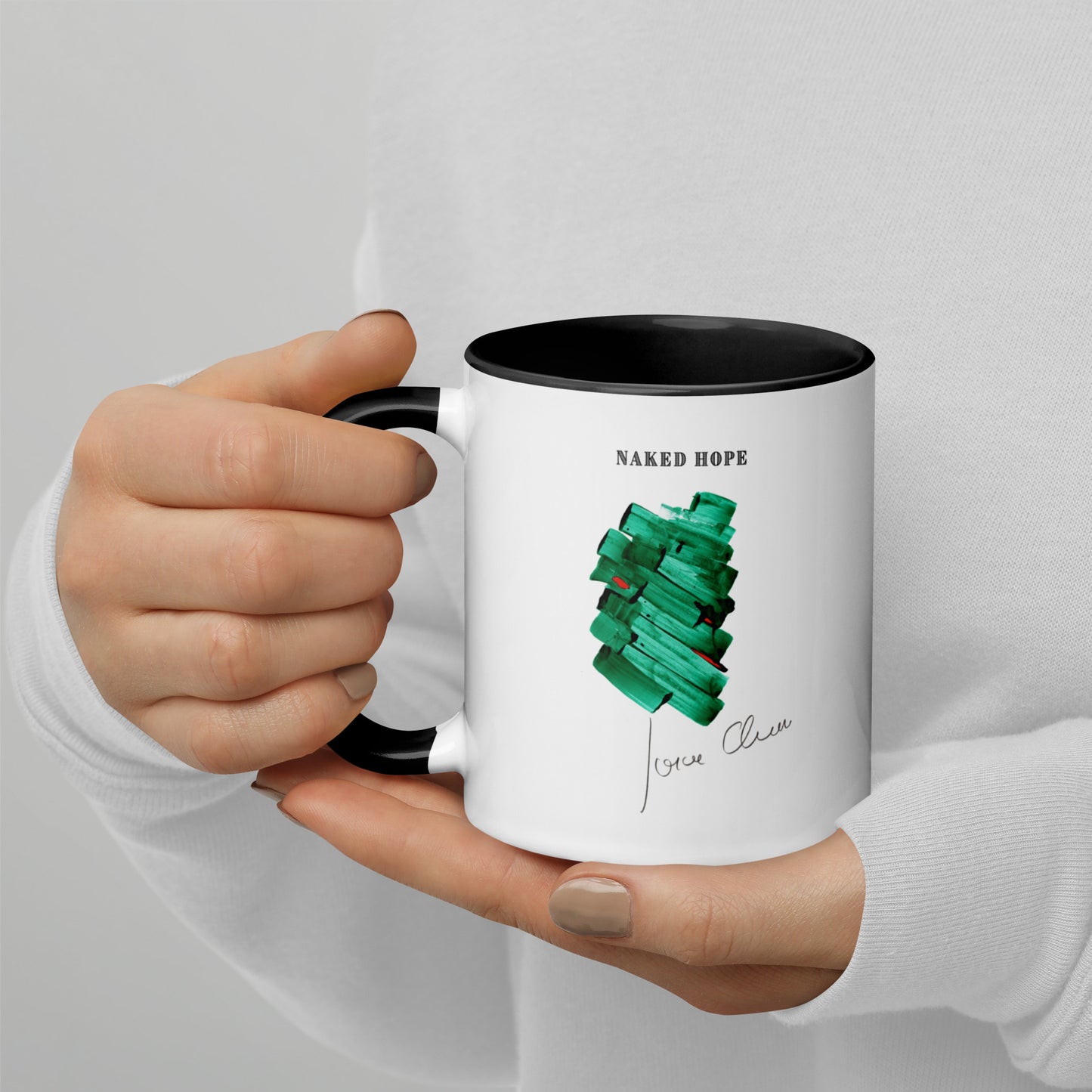 Naked Hope Mug by Jorge Chaves