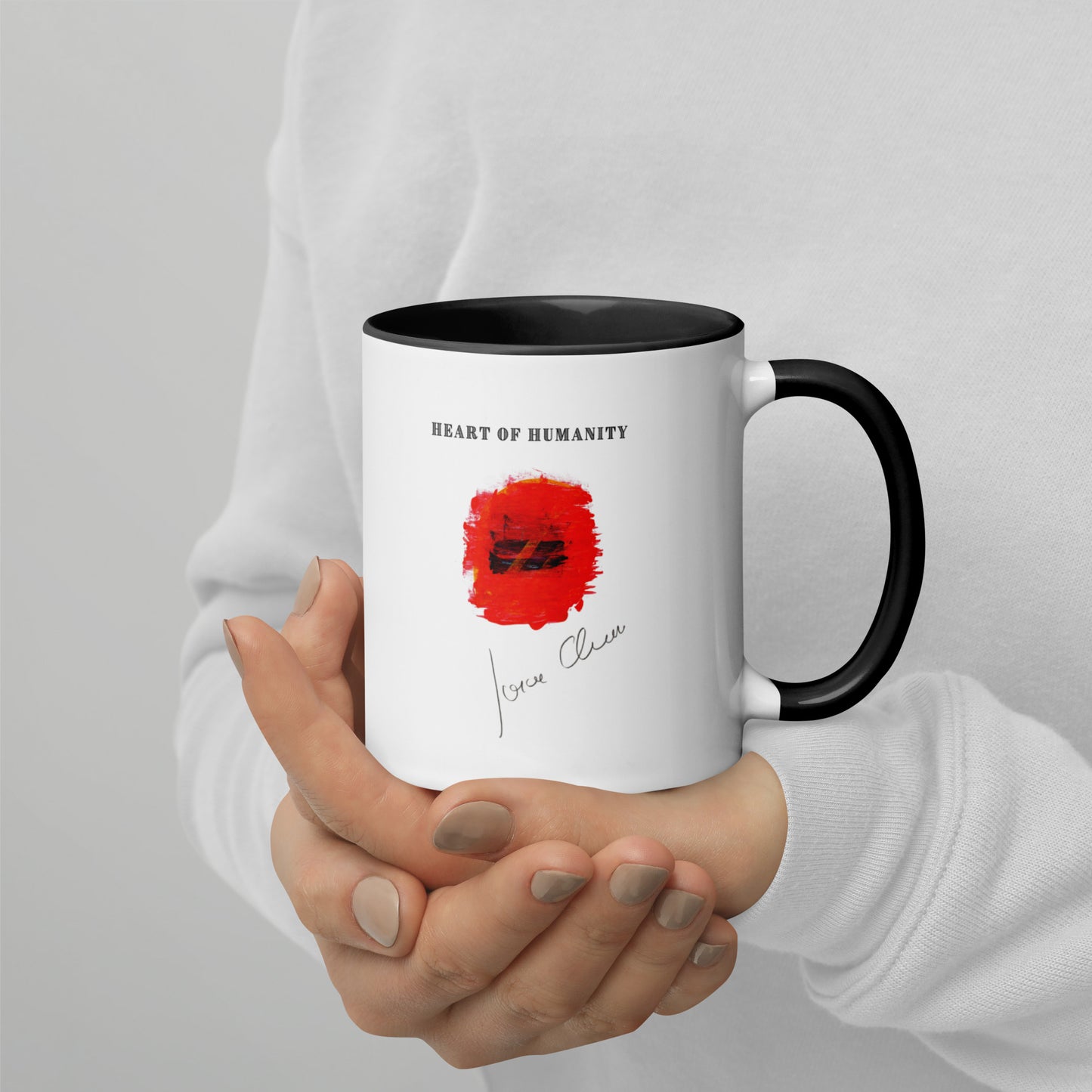 Heart of Humanity Mug by Jorge Chaves