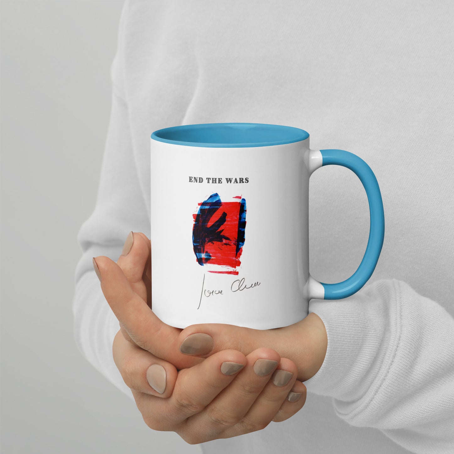 End the Wars Mug by Jorge Chaves