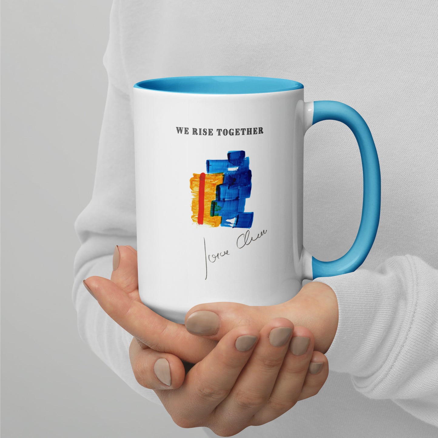 We Rise Together Mug by Jorge Chaves