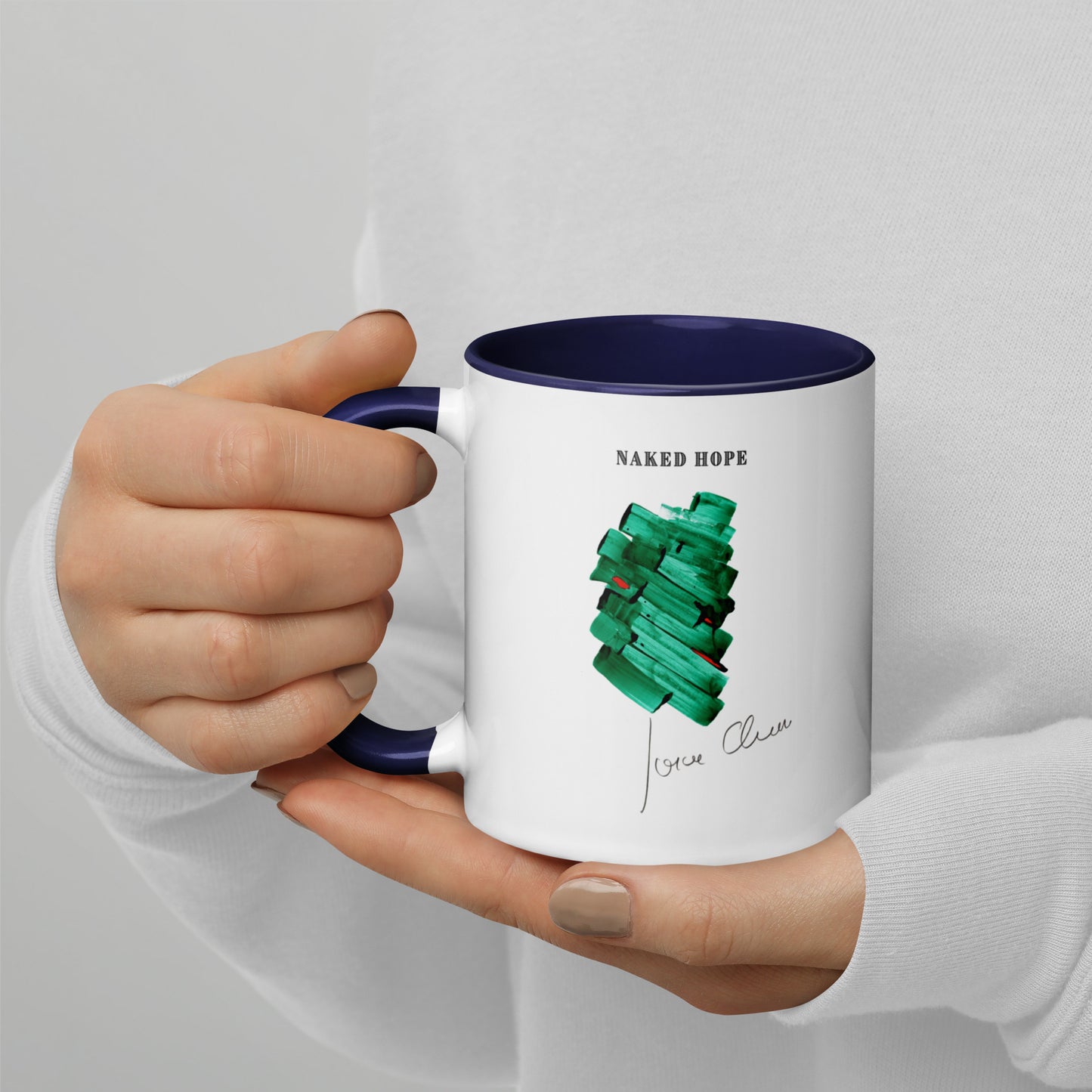 Naked Hope Mug by Jorge Chaves