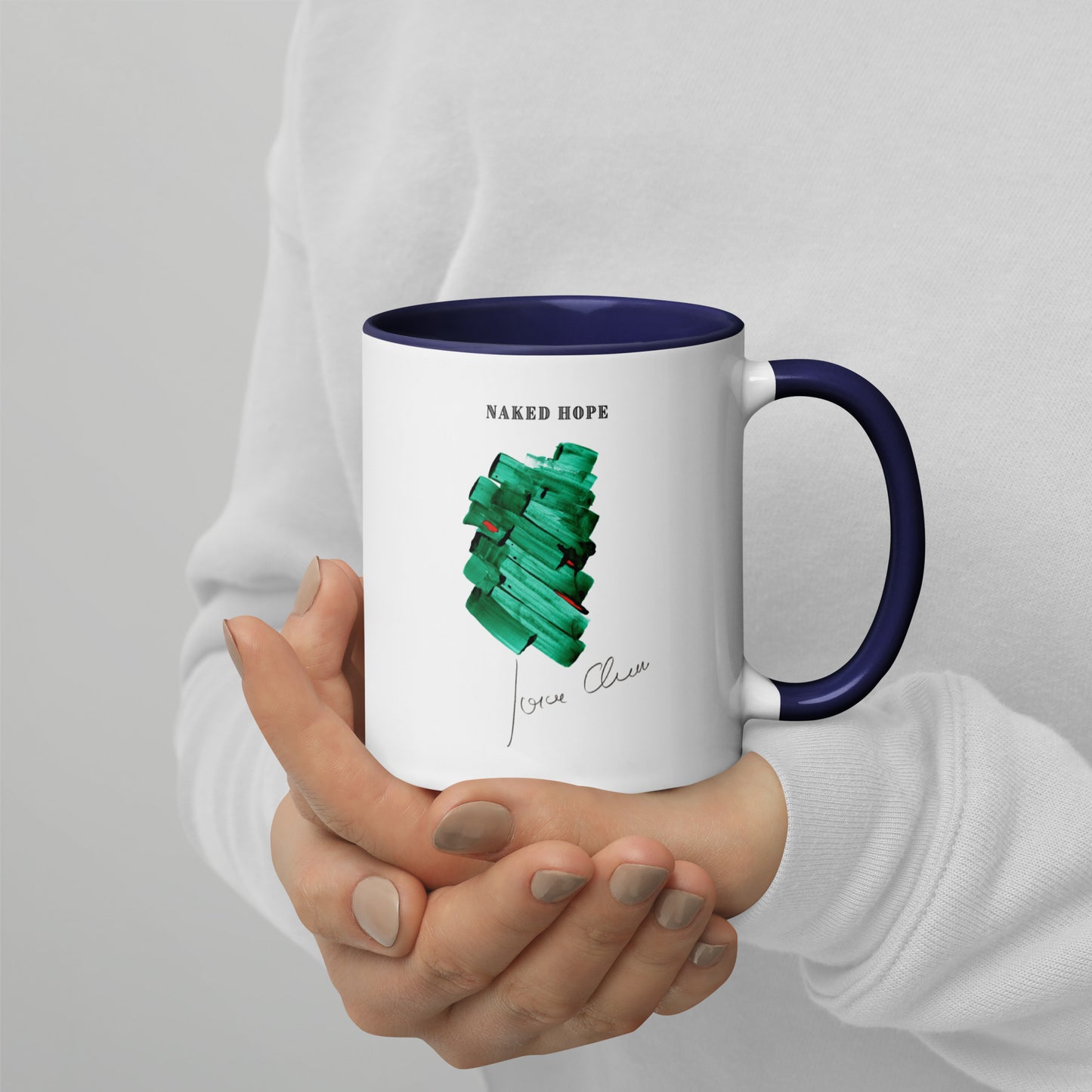 Naked Hope Mug by Jorge Chaves