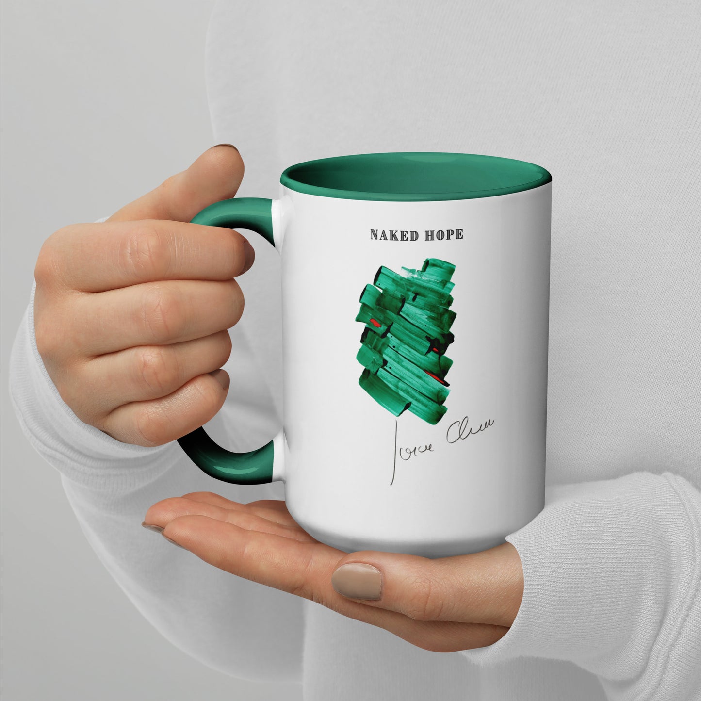 Naked Hope Mug by Jorge Chaves