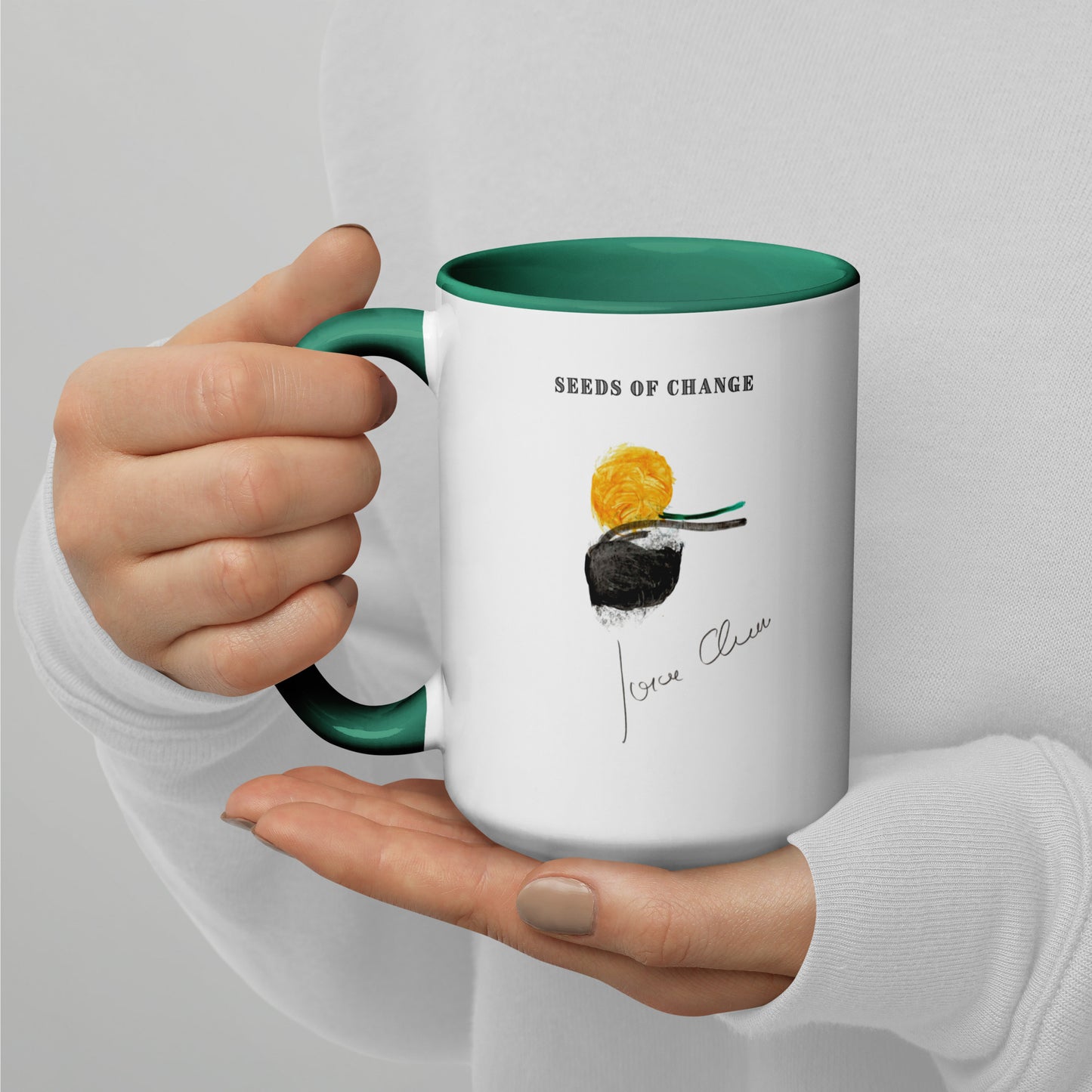 Seeds of Change Mug by Jorge Chaves