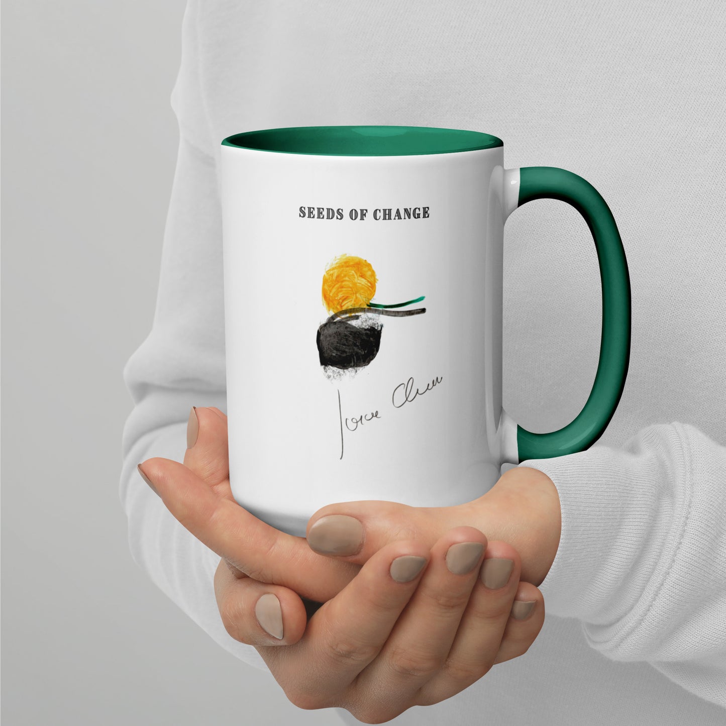 Seeds of Change Mug by Jorge Chaves