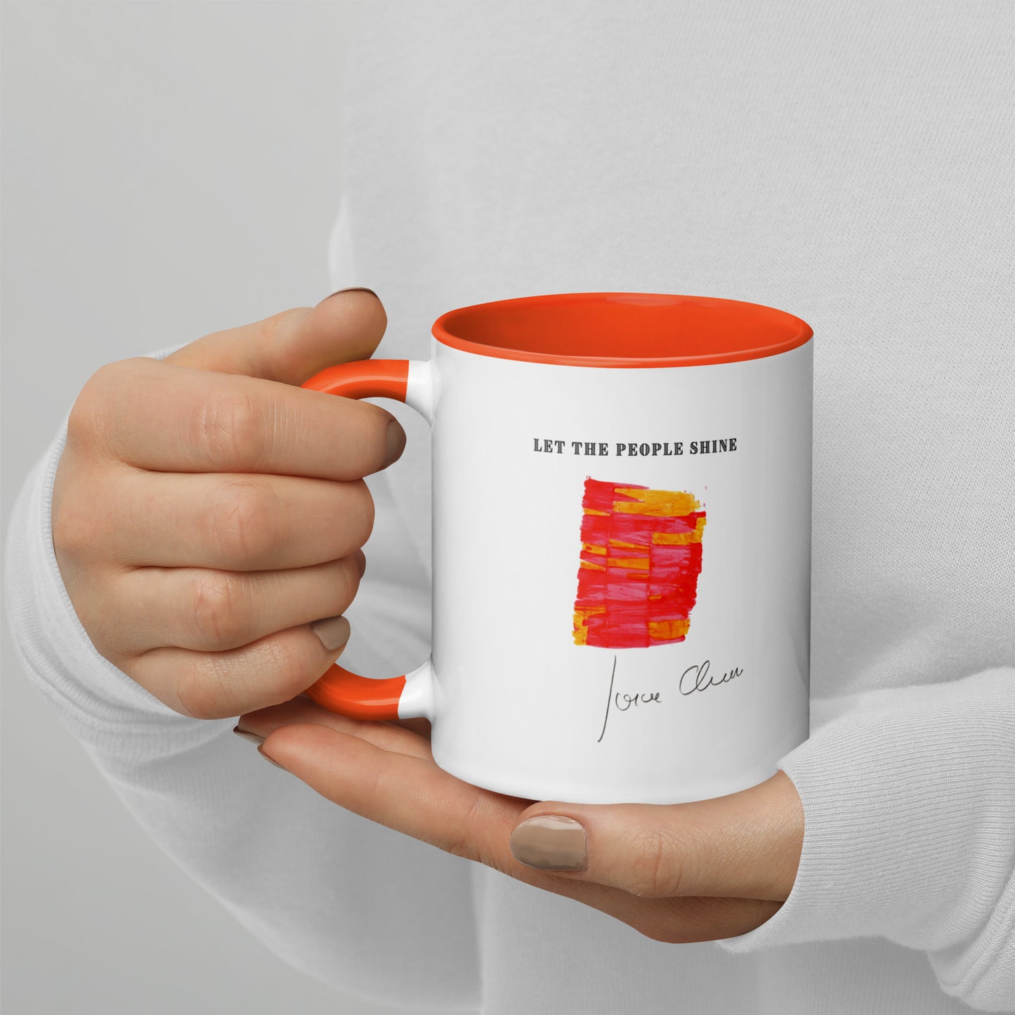 Let the People Shine Mug by Jorge Chaves