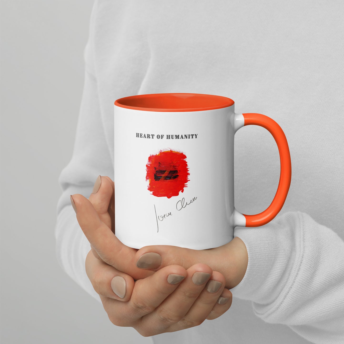 Heart of Humanity Mug by Jorge Chaves