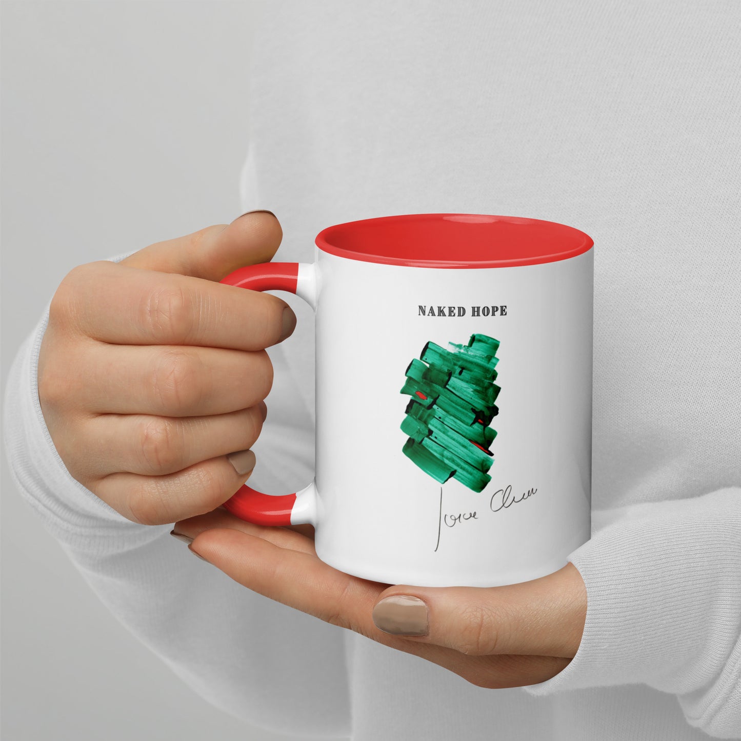 Naked Hope Mug by Jorge Chaves