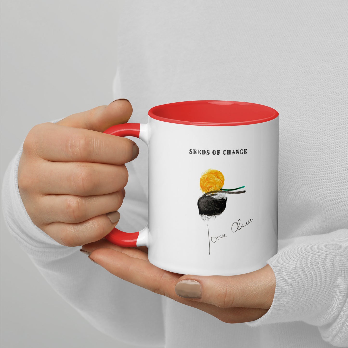 Seeds of Change Mug by Jorge Chaves