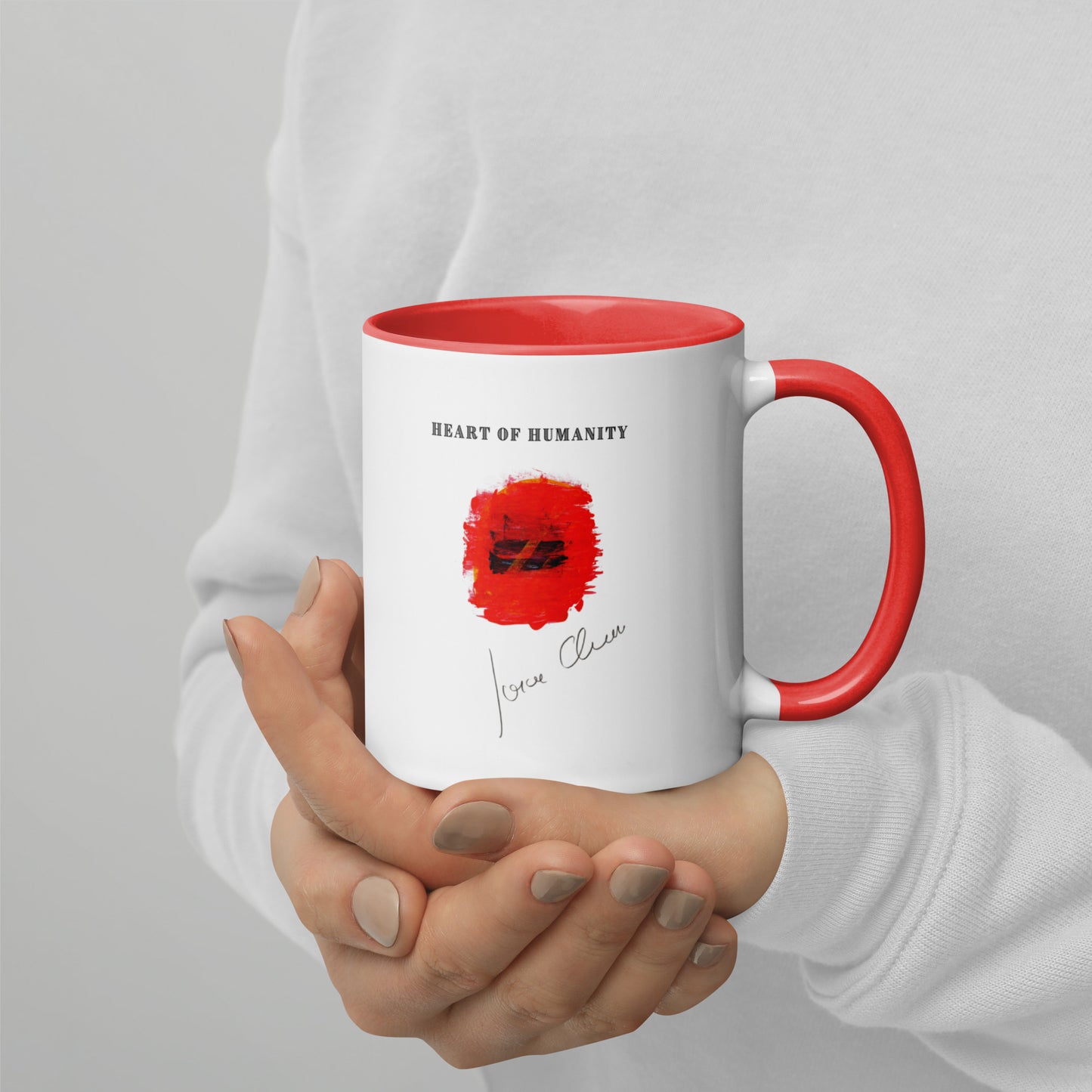 Heart of Humanity Mug by Jorge Chaves