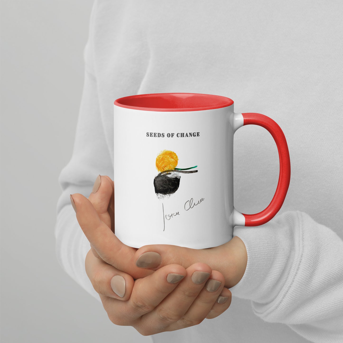 Seeds of Change Mug by Jorge Chaves