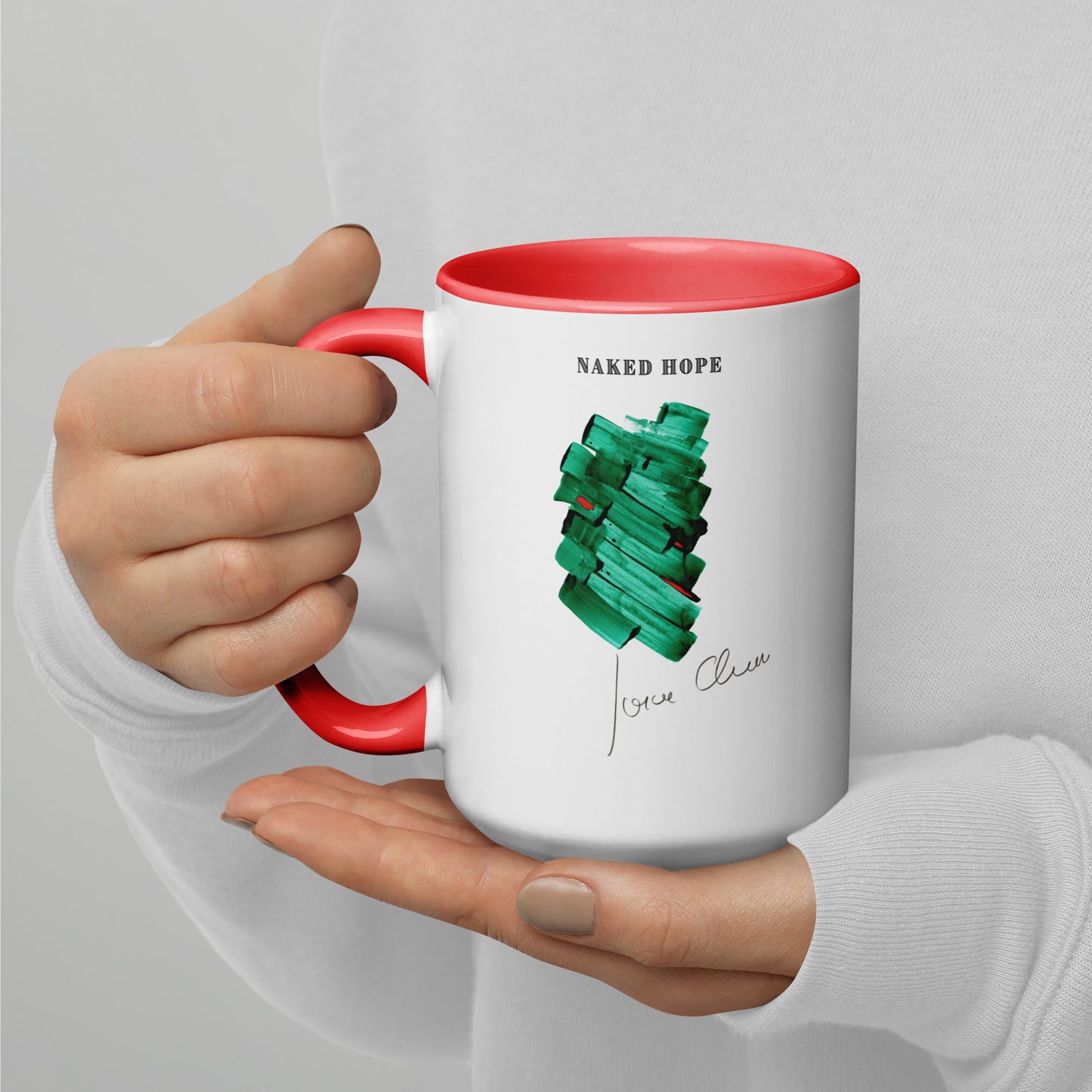 Naked Hope Mug by Jorge Chaves