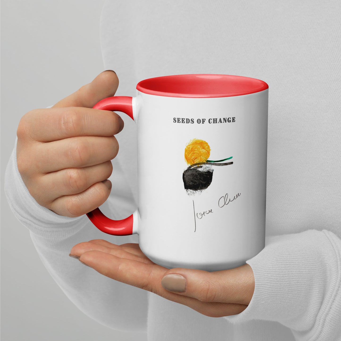 Seeds of Change Mug by Jorge Chaves